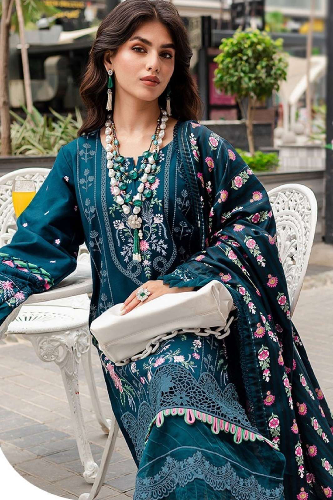 FEPIC ROSEMEEN C 1373 RAYON PAKISTANI SUITS