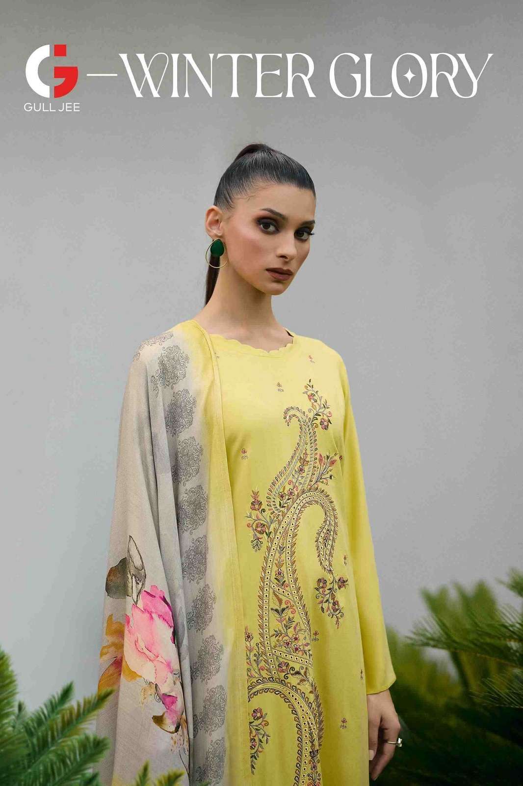 GULL JEE VISCOSE PASHMINA DESIGNER SUITS