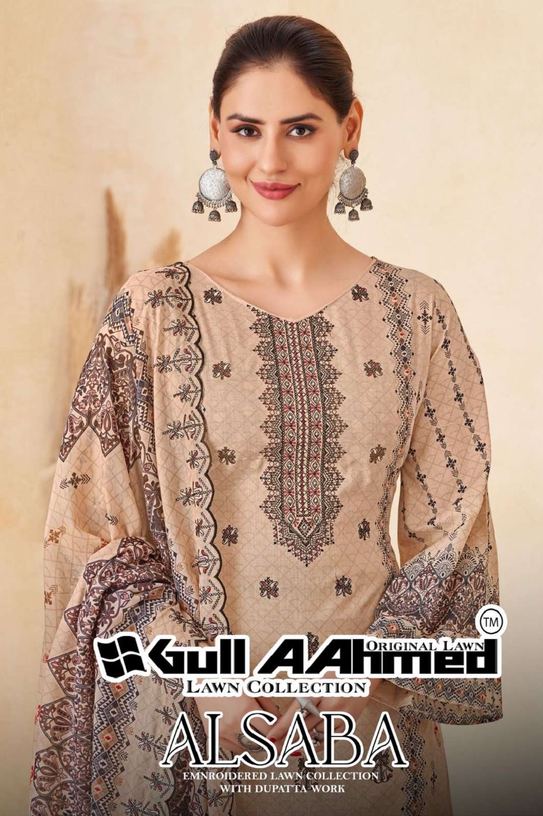 GULLAAHEMAD AL SABA PAKISTANI SALWAR SUIT