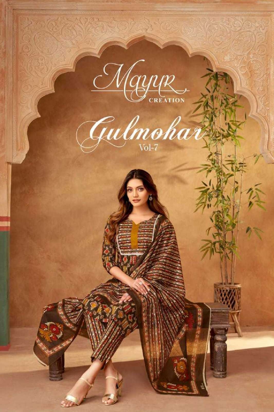 GULMOHAR VOL 7 READYMADE SALWAR SUITS BY MAYUR CREATION 