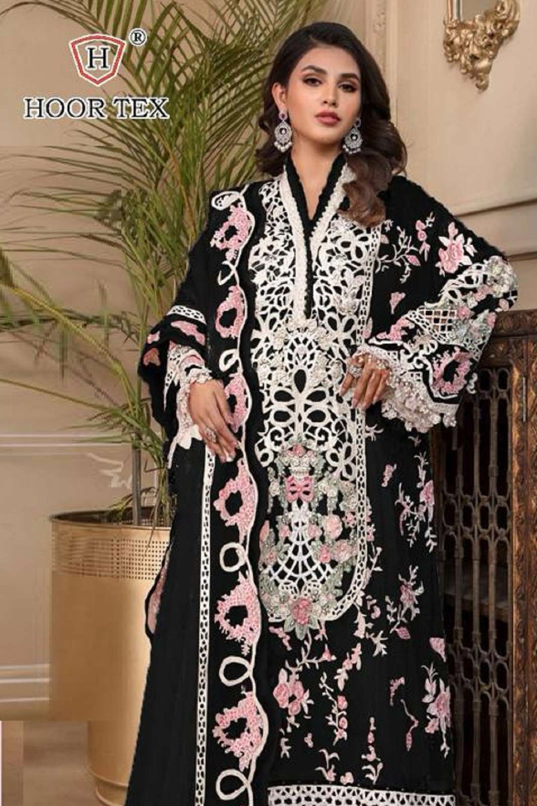 HOORTEX H 139 DESIGNER PAKISTANI SALWAR SUITS