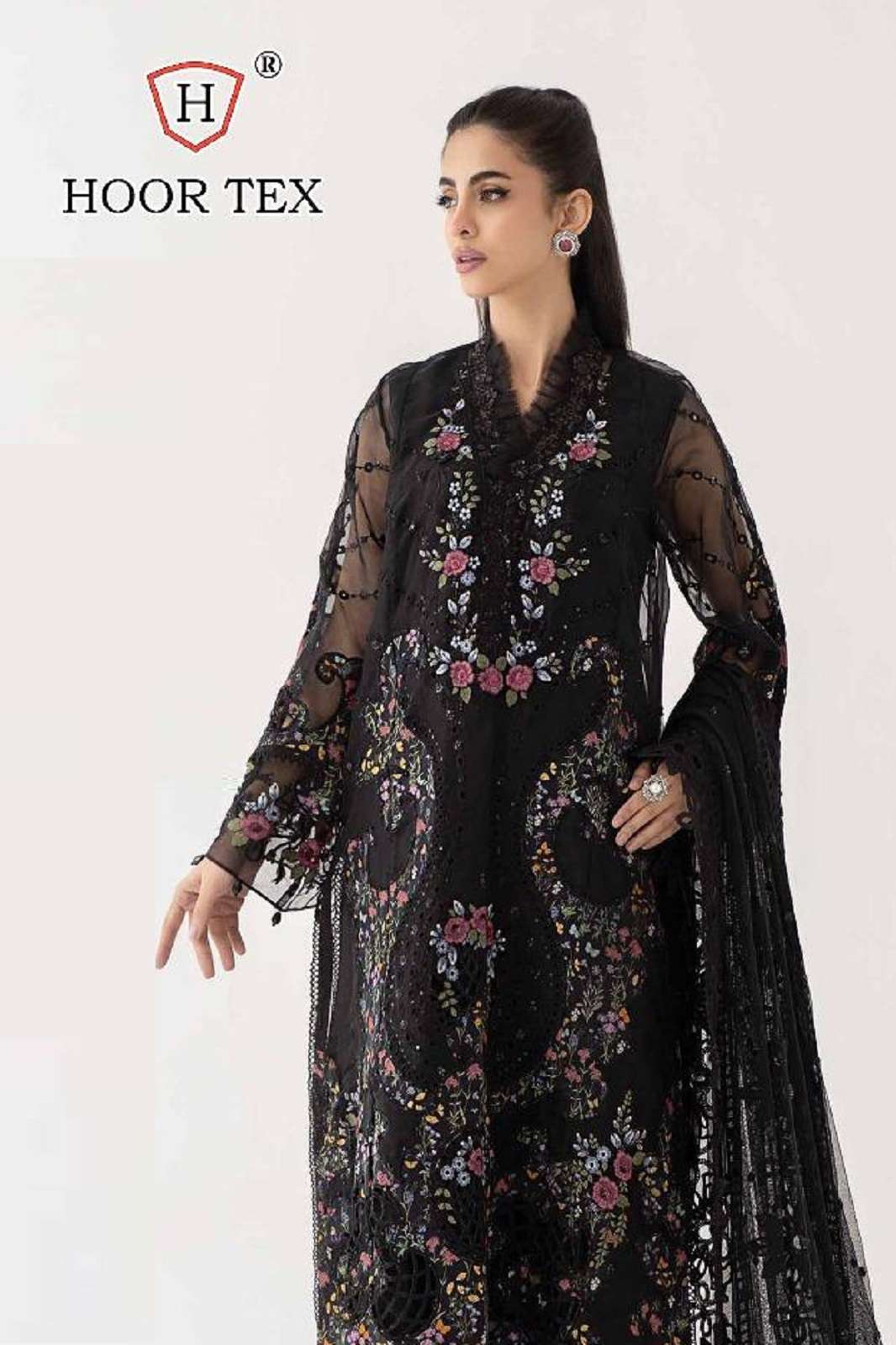 HOORTEX H 319 DESIGNER PAKISTANI SALWAR SUITS