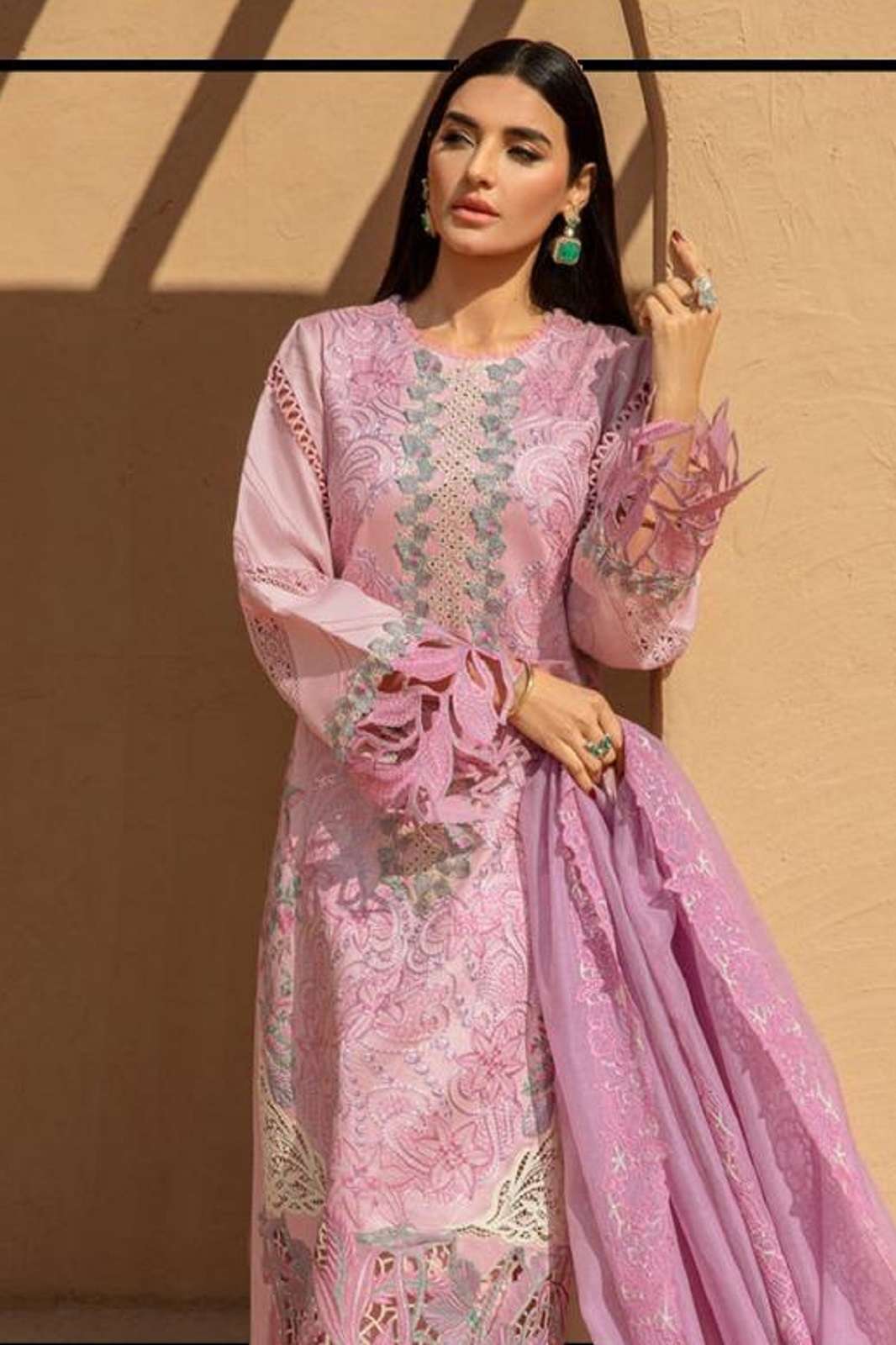 HOORTEX H 323 SEMI STITCHED PAKISTANI SUITS 