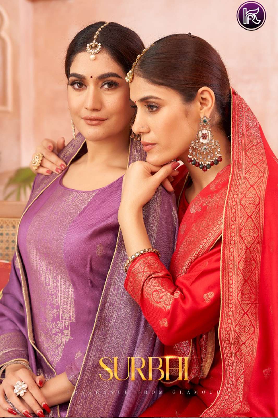 KALA FASHION SURBHI LACE DESIGNER TRADITIONAL PURE PASHMINA SUIT