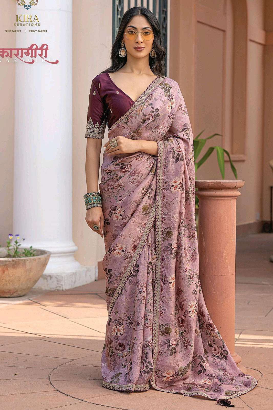 Kira Karagiri Silk 9447 Beautiful Wedding Season Special Pure Viscose Dola Silk Designer Saree