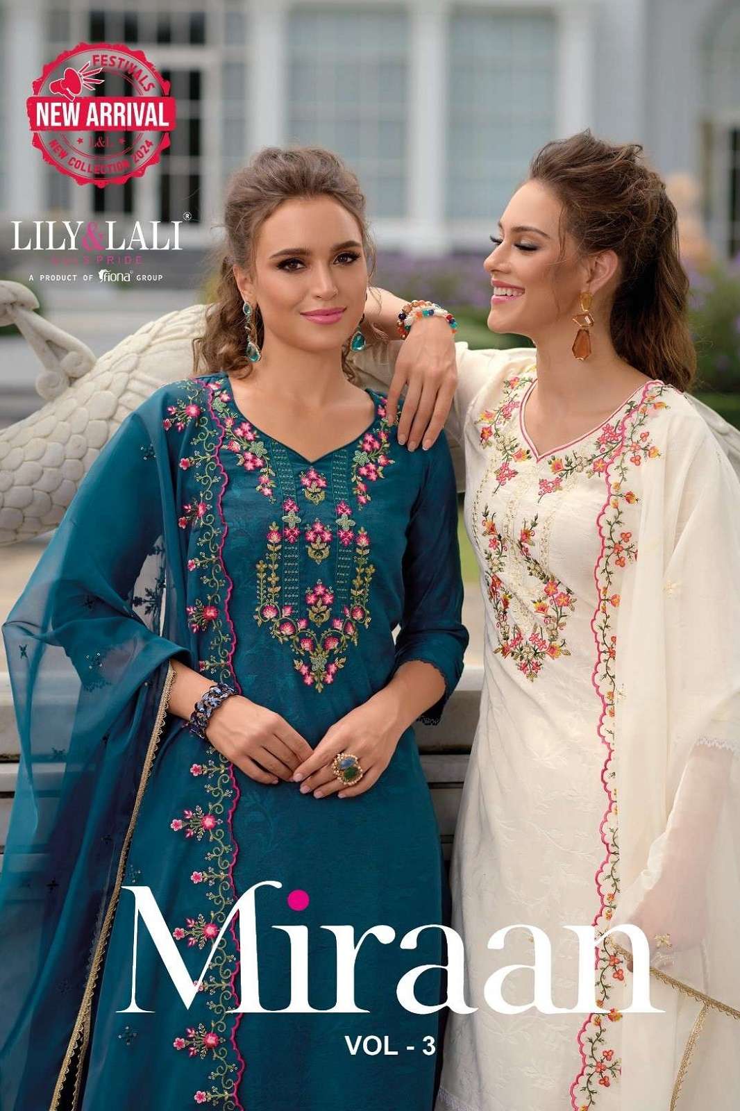 MIRAAN VOL 3 BY LILY & LALI READY TO WEAR STRAIGHT KURTIES