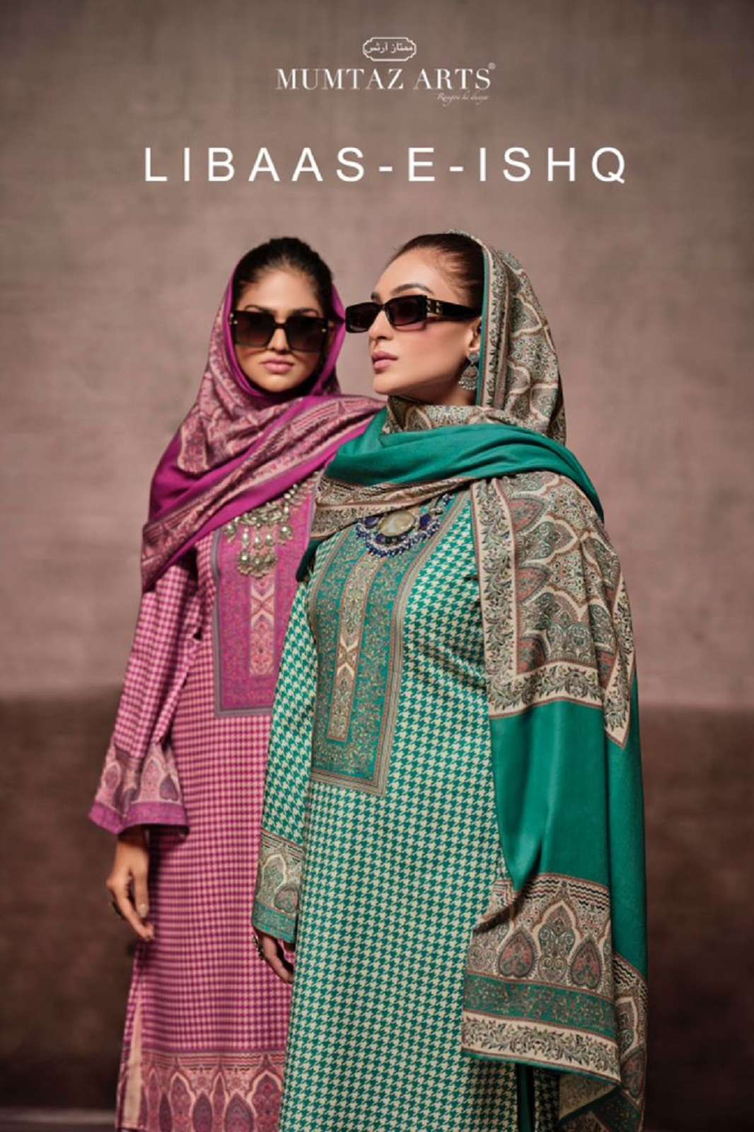 MUMTAZ ARTS LIBAAS E ISHQ VISCOSE PASHMINA SUITS