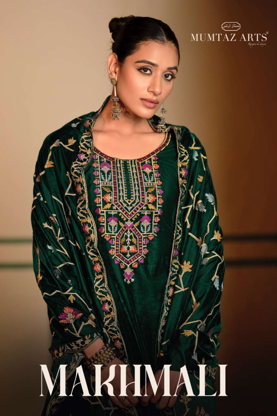 MUMTAZ ARTS MAKHMALI PREMIUM VELVET SUITS