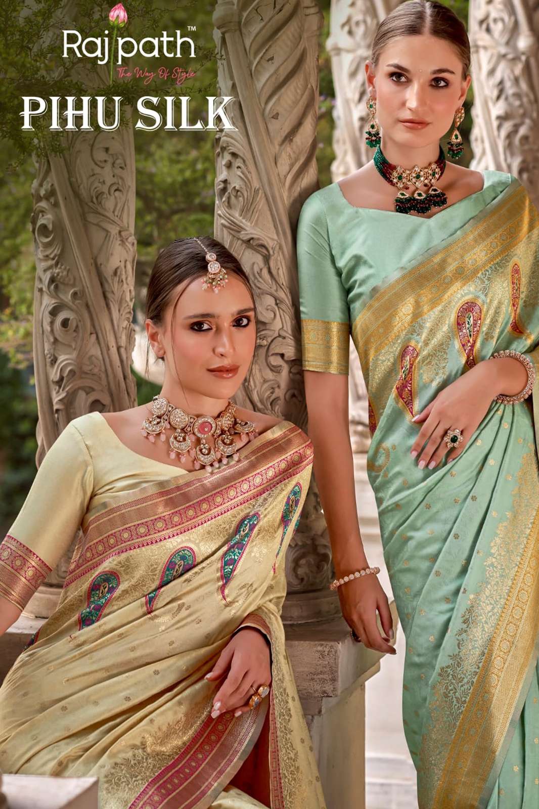 RajPath Pihu Silk 9326 Traditional Wear Designer Soft Silk Saree