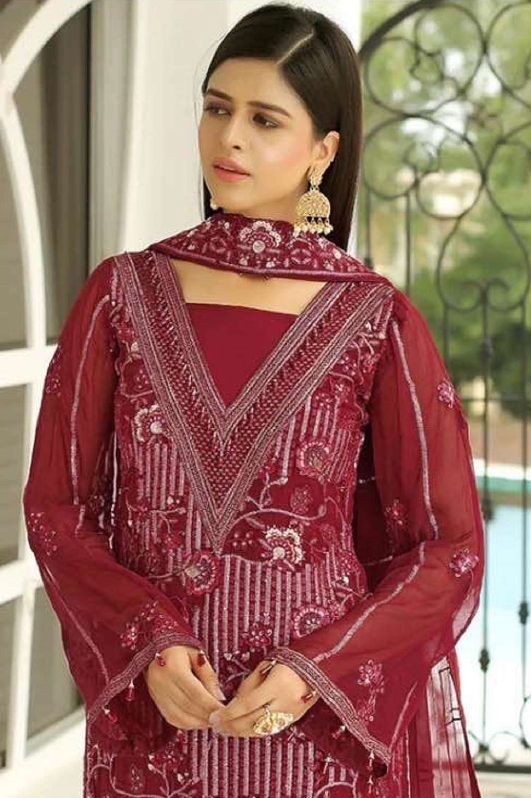 ZARQUASH Z 3002 PAKISTANI SALWAR SUITS