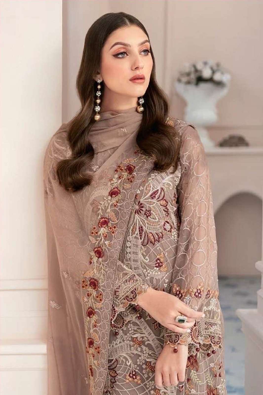 ZARQUASH Z 3027 DESIGNER PAKISTANI SALWAR SUITS