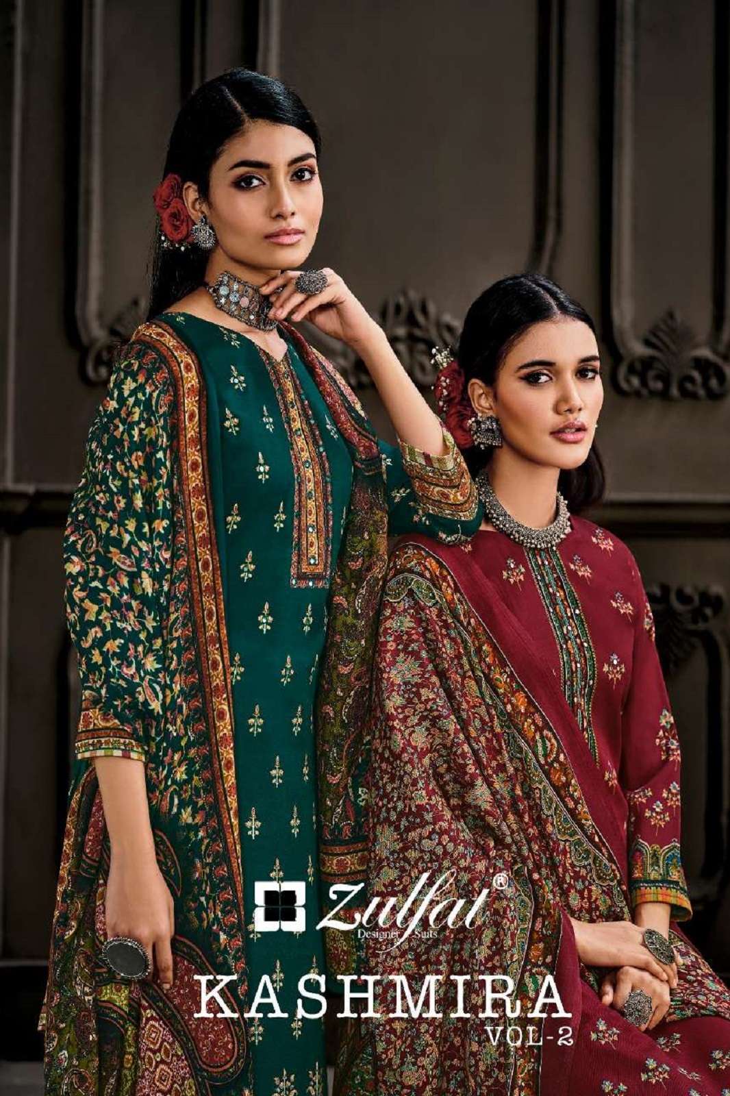 ZULFAT KASHMIRA VOL 2 DESIGNER PAKISTANI SALWAR SUITS