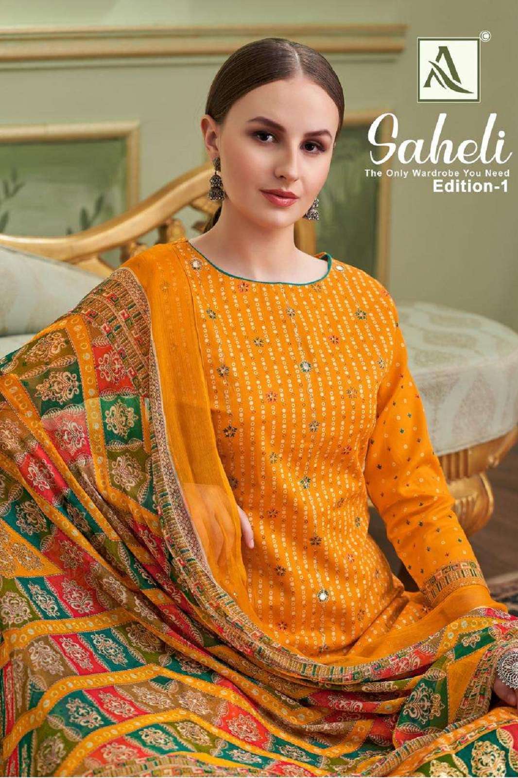 ALOK SUITS SAHELI EMBROIDERED DESIGNER SUITS