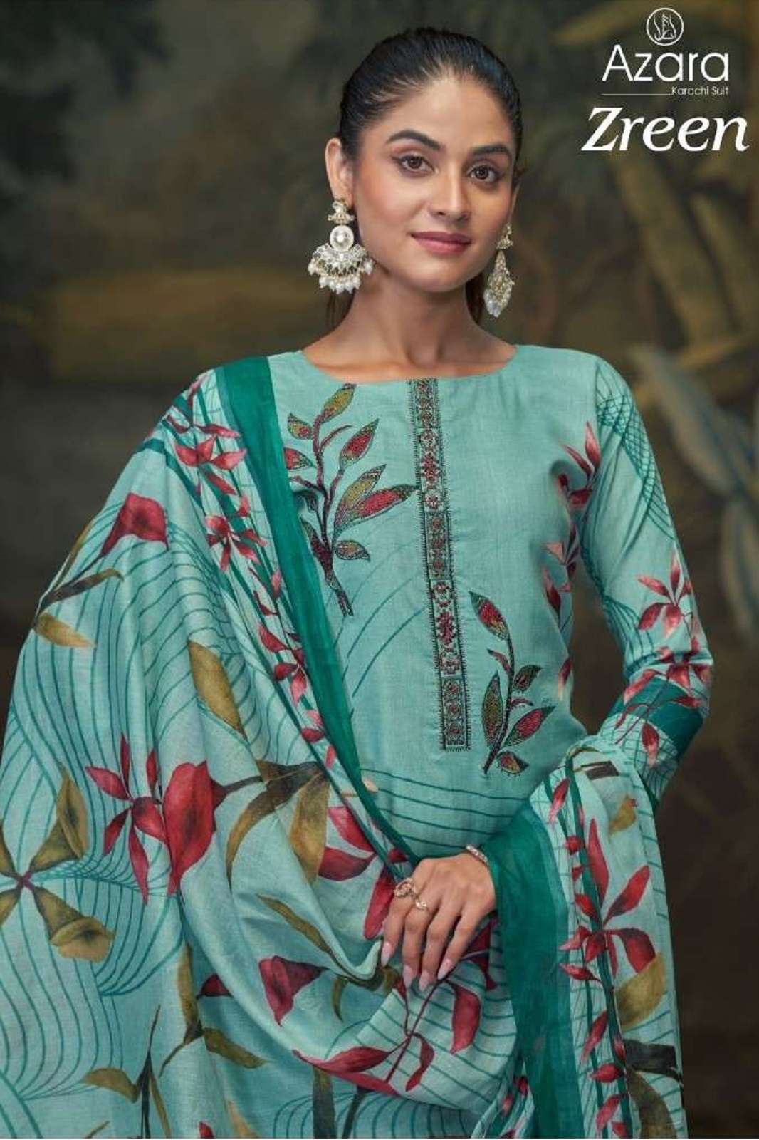 AZARA ZREEN DESIGNER PRINTED SUITS