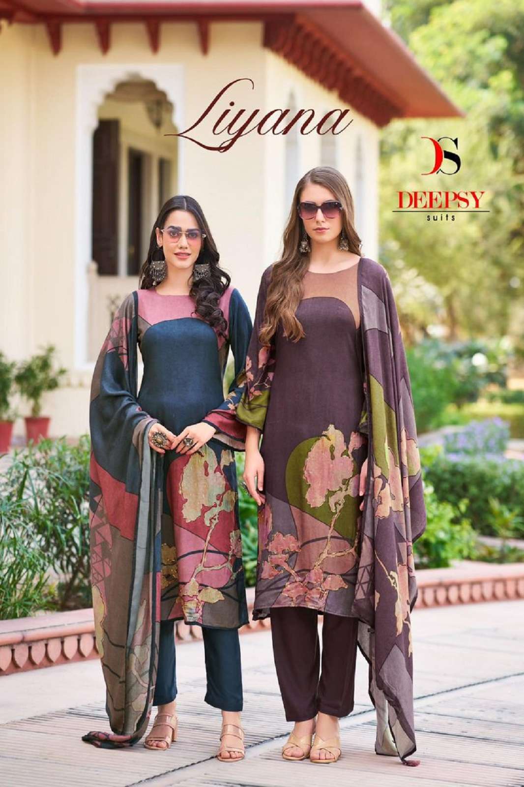 DEEPSY SUITS LIYANA PURE VISCOSE PRINTED SUIYS 