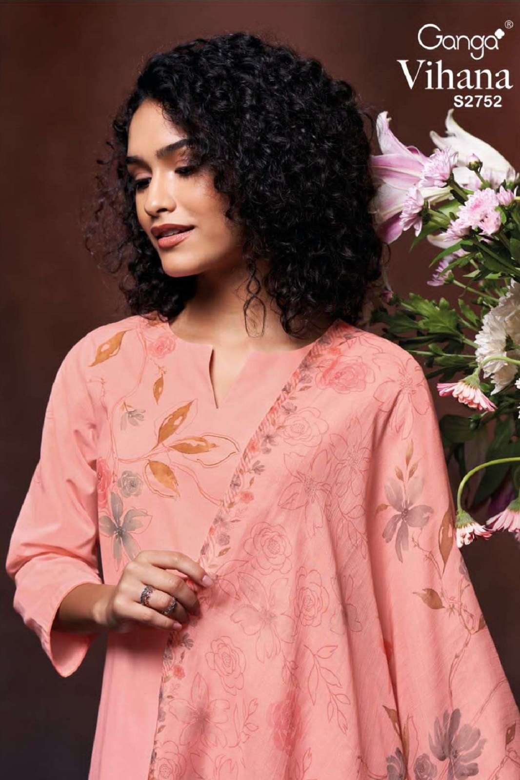 GANGA VIHANA 2752 COTTON INDIAN DESIGNER SUITS