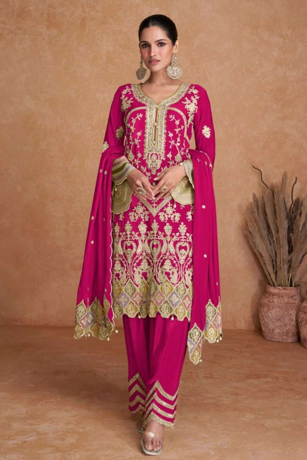 Gulkayra  LIYANA VOL 2 9637 Ready to wear Real Chinnon Embroidered Suit