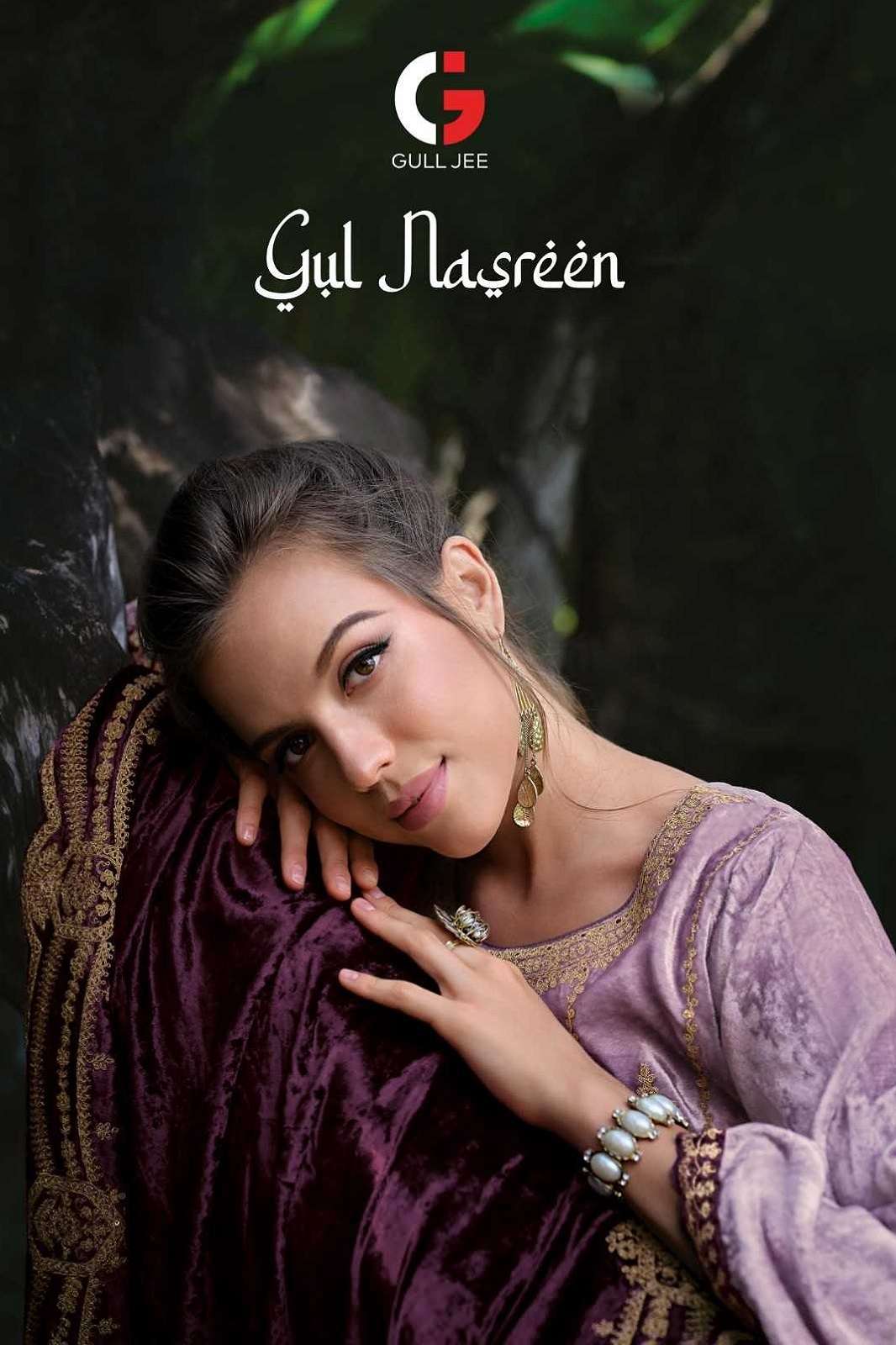 GULL JEE GUL NASREEN VELVET EMBROIDERED SUITS