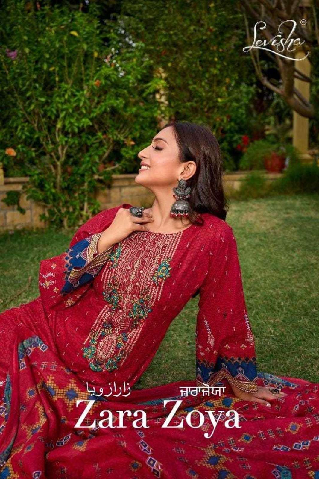 LEVISHA ZARA ZOYA COTTON DIGITALLY PRINTED SUITS