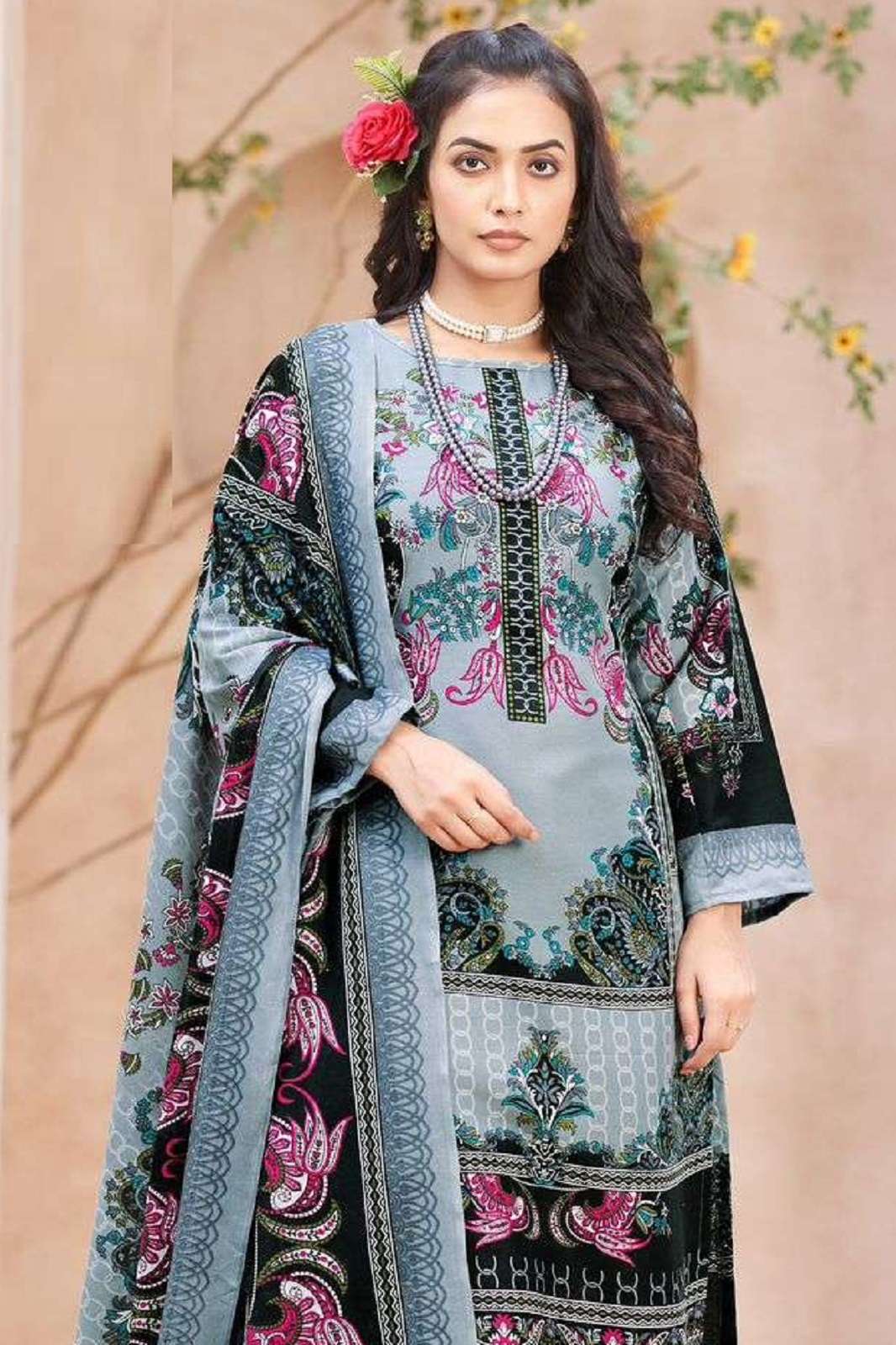 NAFISHA COTTON SANIYA KARACHI PRINTED SUITS