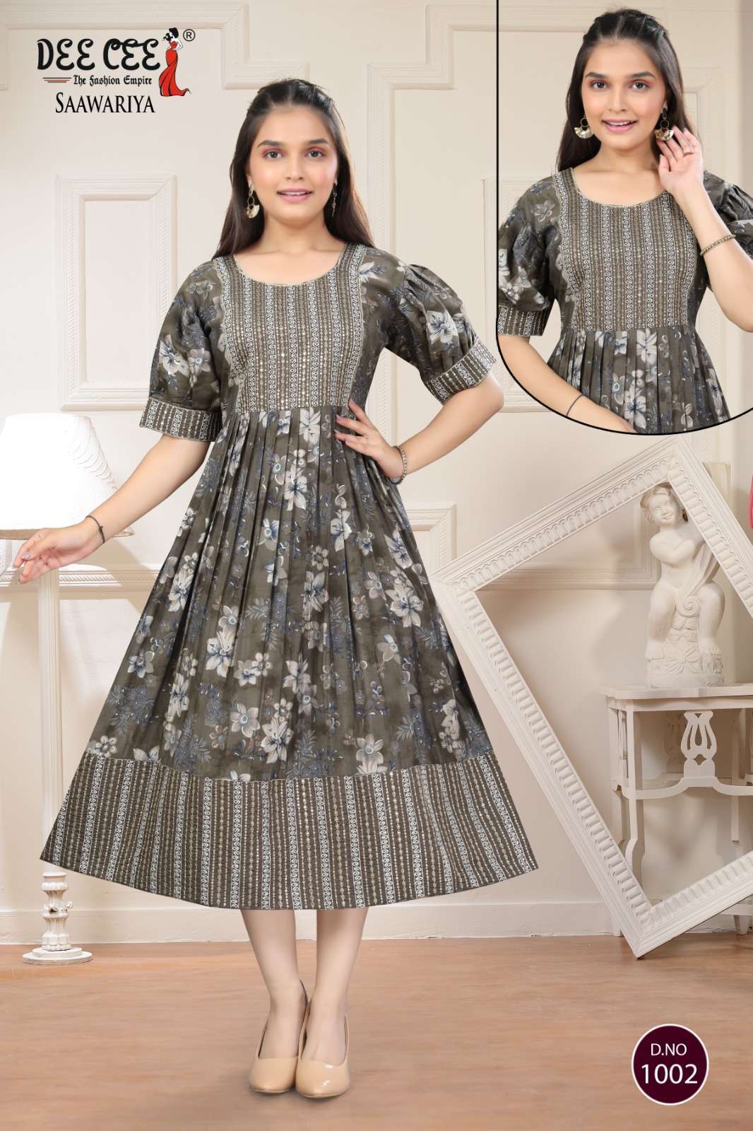 SAAWARIYA BY DEECEE READY TO WEAR FROCK