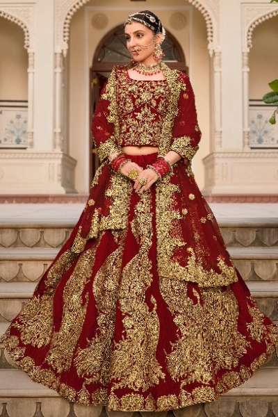 SENHORA RIWAYAT 2 9776 Bridal & Wedding Wear Designer Velvet Lehenga Choli