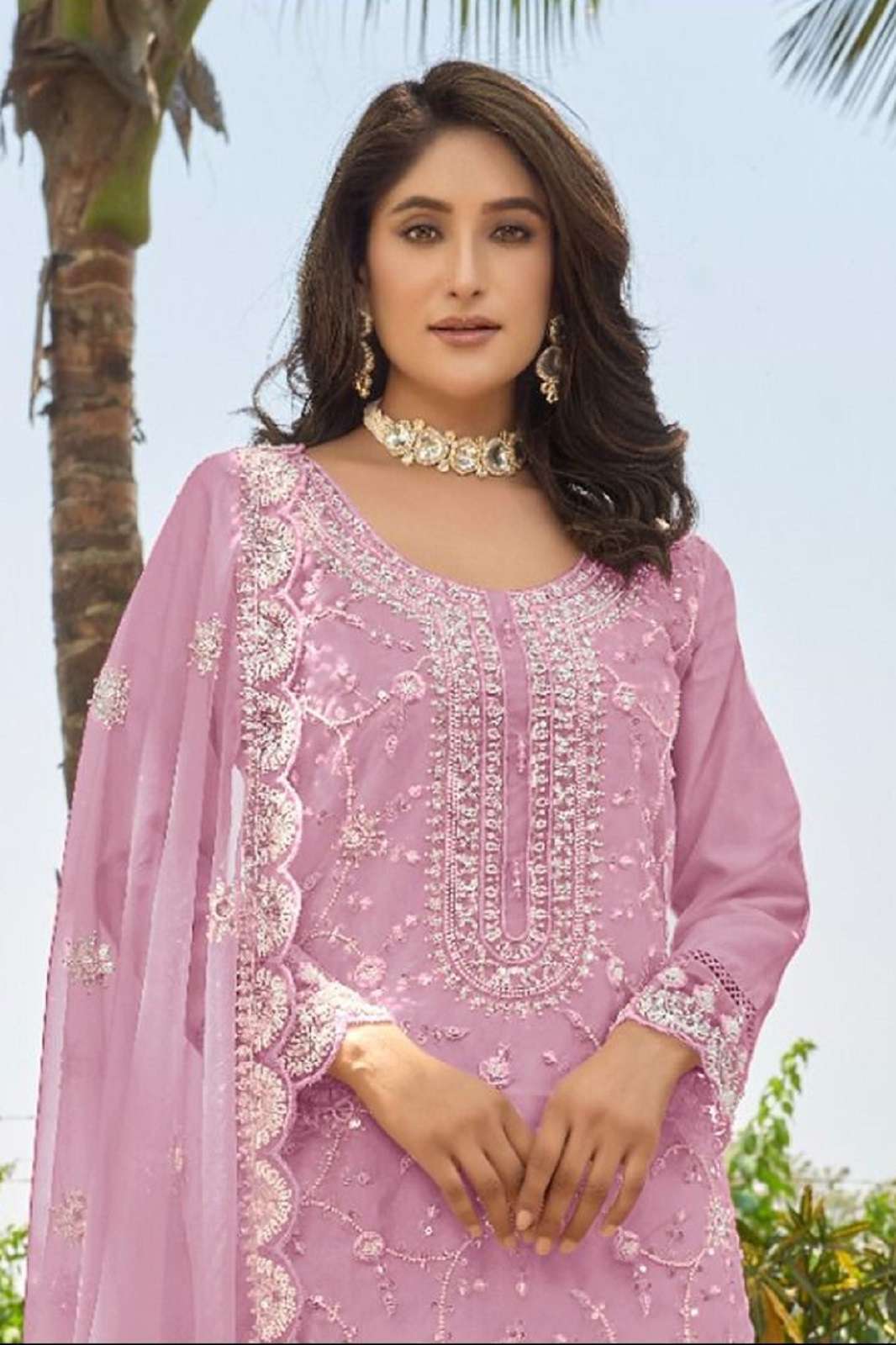 SERINE S 368 A TO D FOX GEORGETTE SEMI STITCHED SUITS