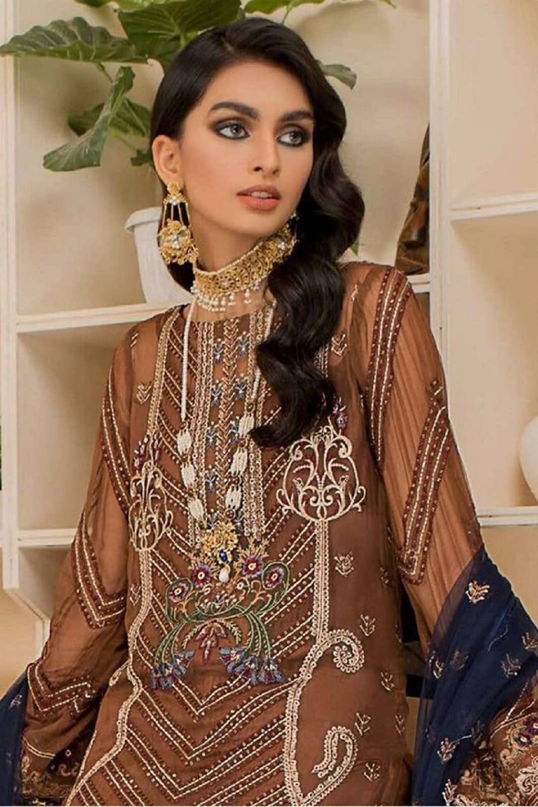 SHANAYA ROSE BRIDAL S 104 FOX GEORGETTE SUITS