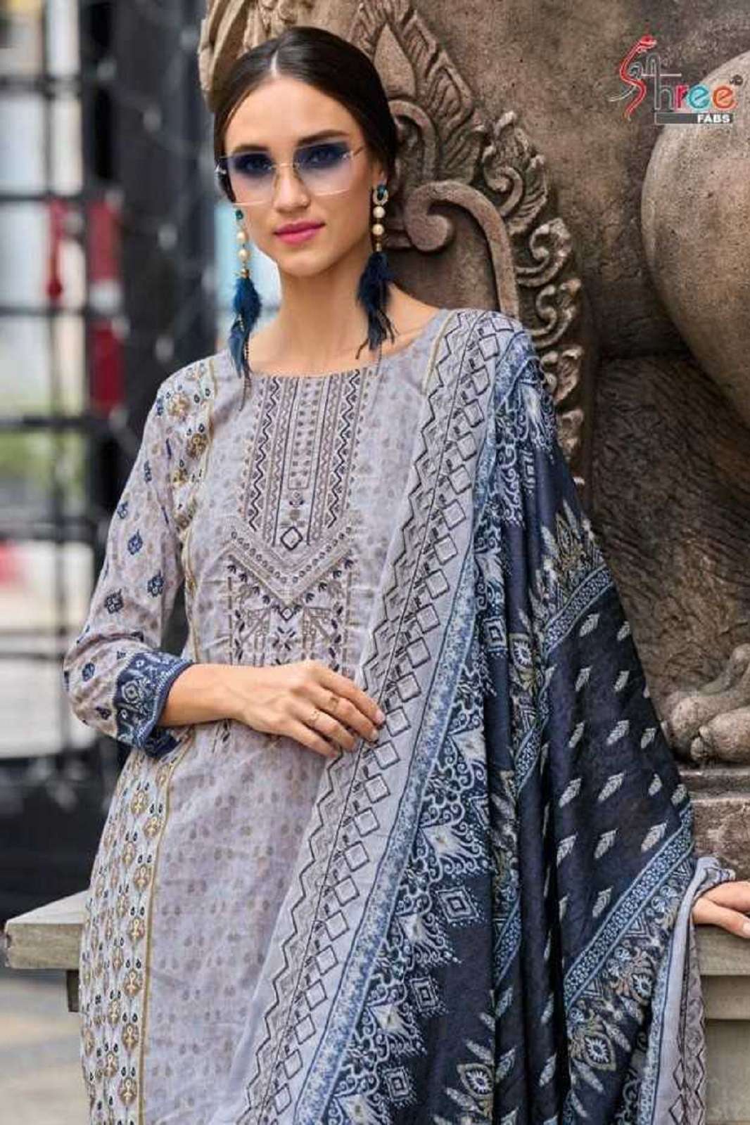 SHREE FAB BIN SAEED LAWN COLLECTION VOL 10 NX