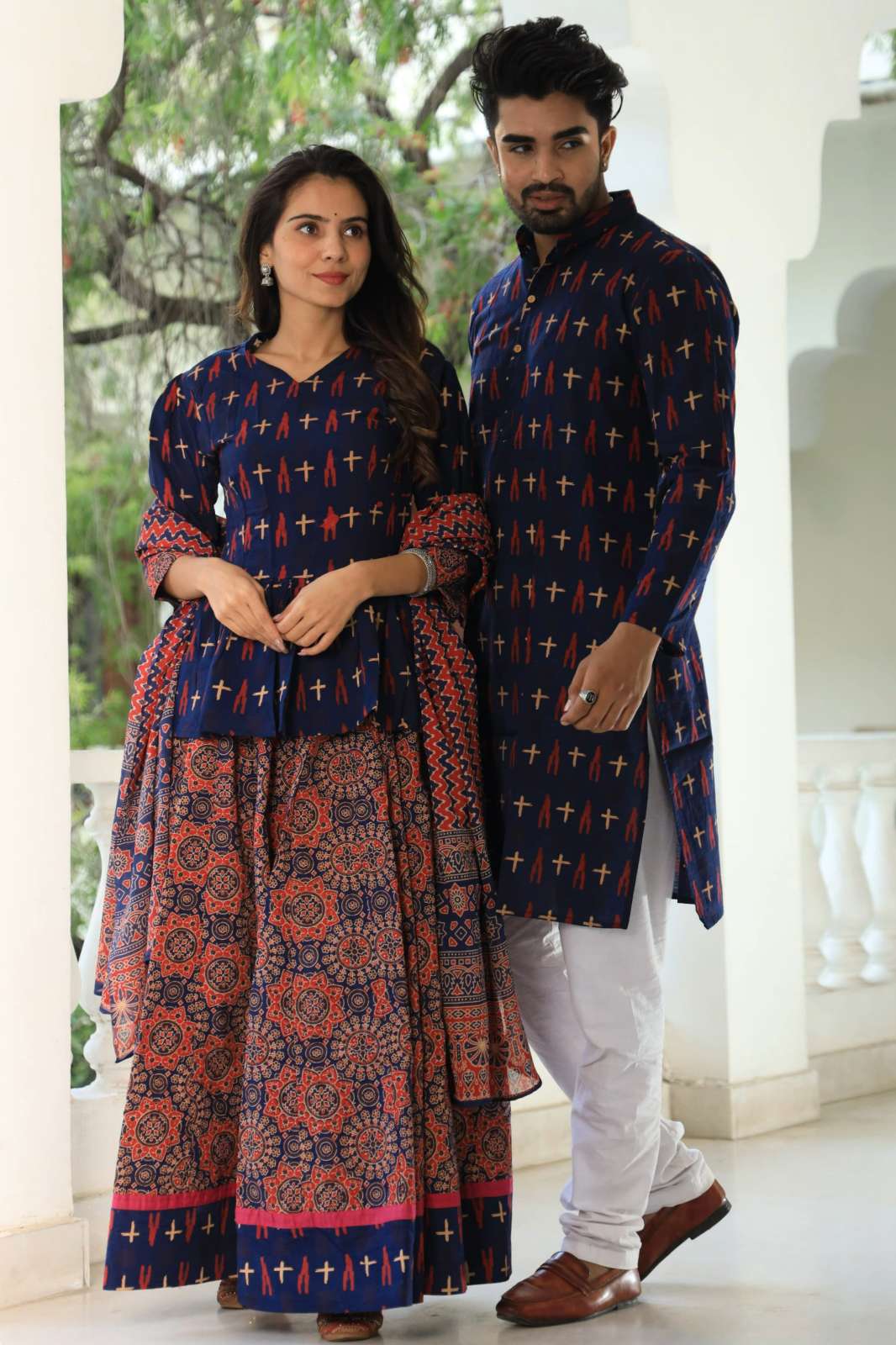 Shri Balaji Emporium 9544A Readymade Pure Cotton Couple Dress Collection 