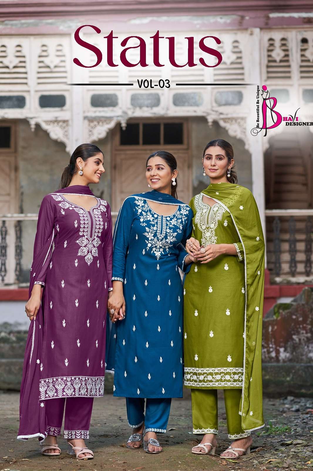 STATUS VOL 3 BY BHAVI DESIGNER READY TO WEAR KURTIES