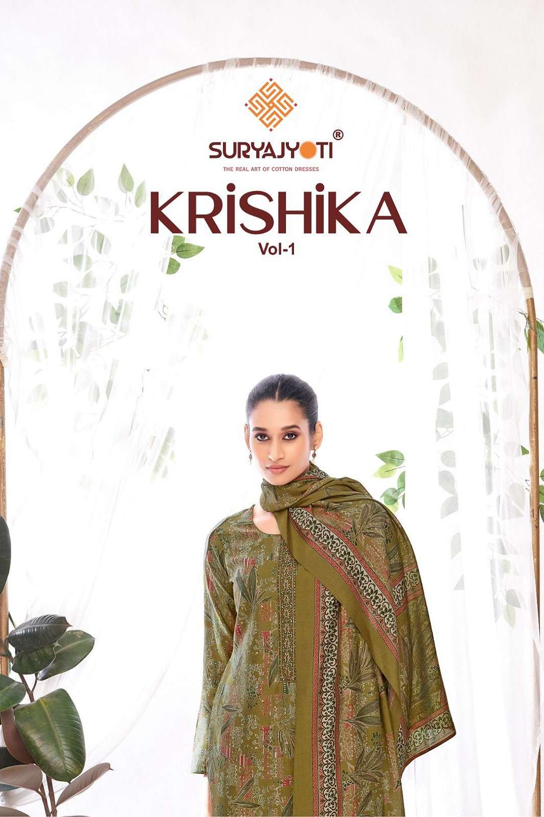 SURYAJYOTI KRISHIKA VOL 1 COTTON DRESS MATERIAL