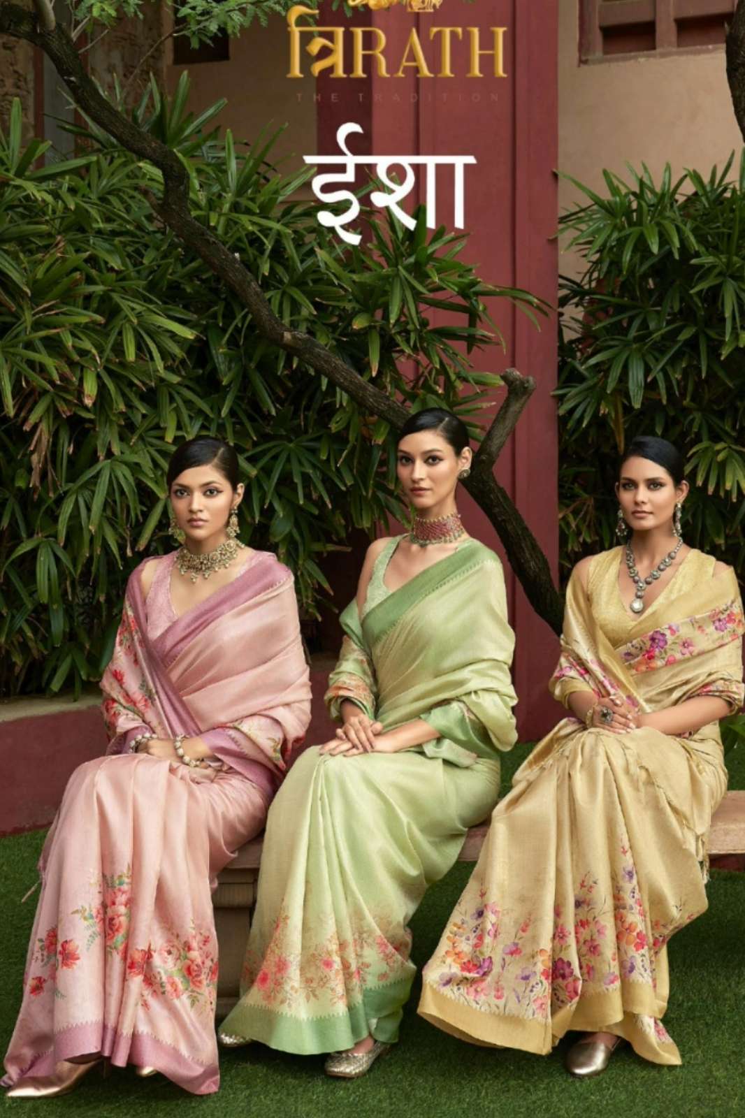 Trirath Isha 9635 Traditional Wear Beautiful Designer Art Silk Saree