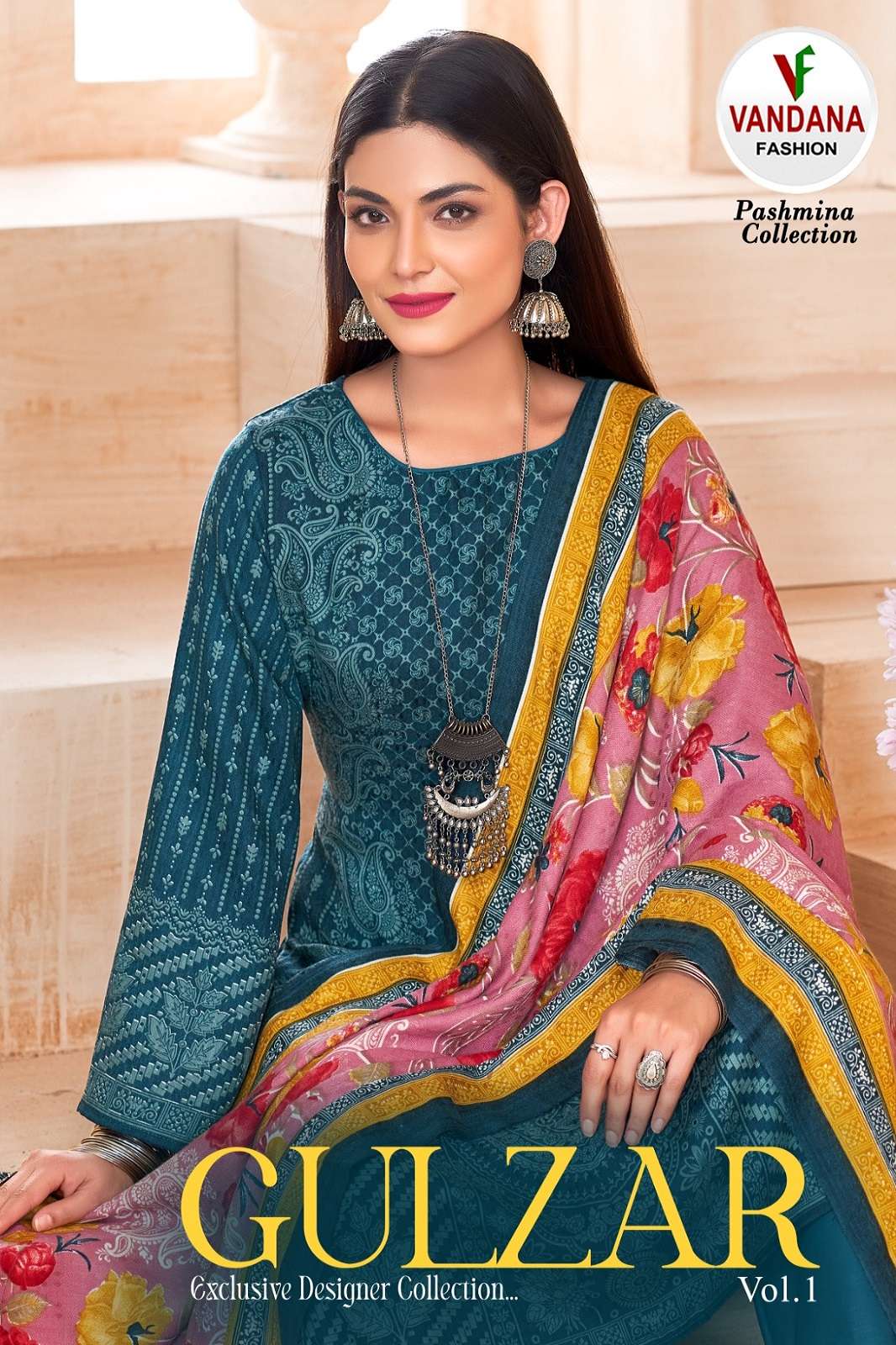 VANDANA FASHION GULZAR VOL 1 DIGITAL PRNTED SUITS