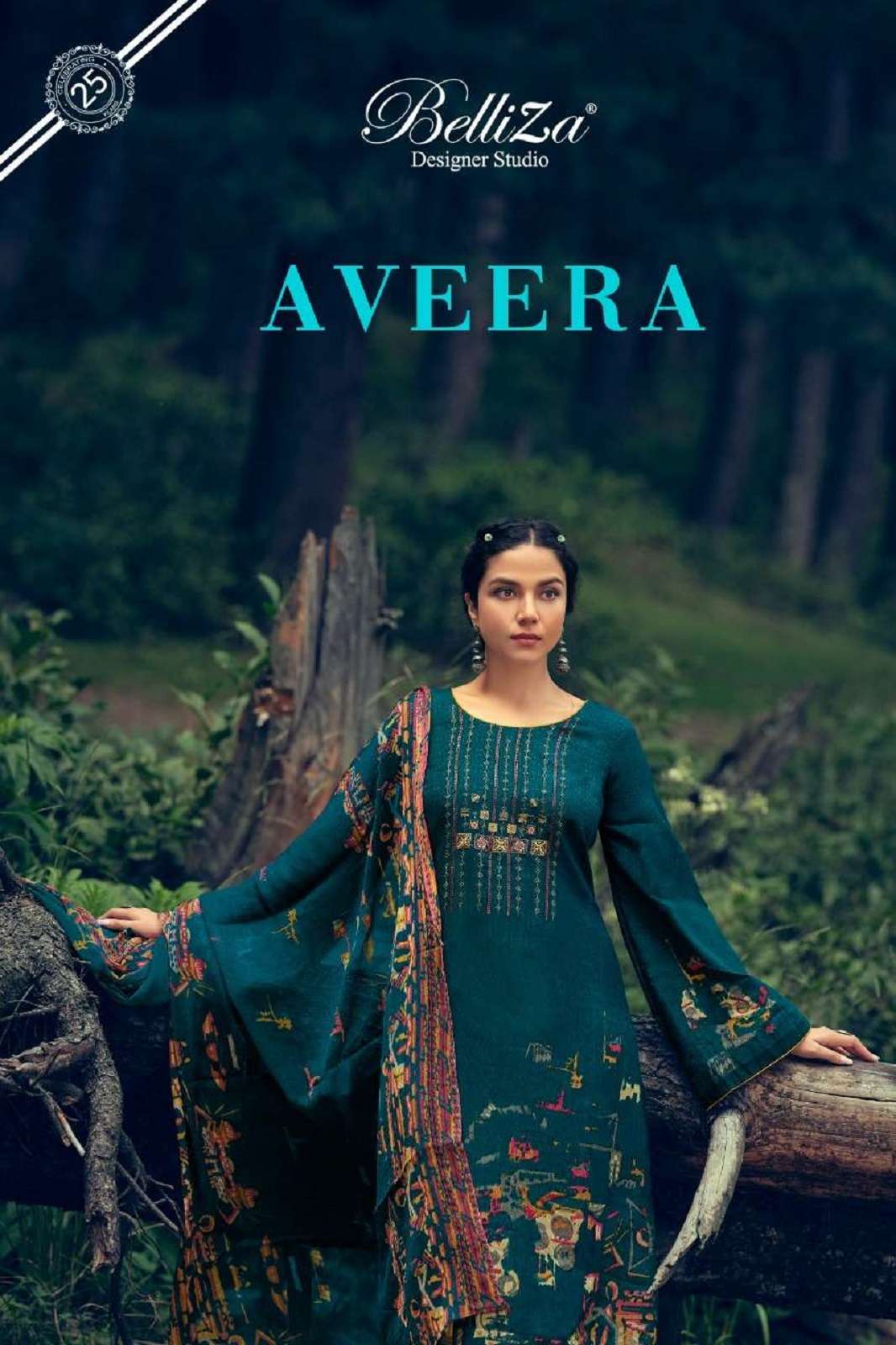 BELLIZA DESIGNER AVEERA PASHMINA SUITS