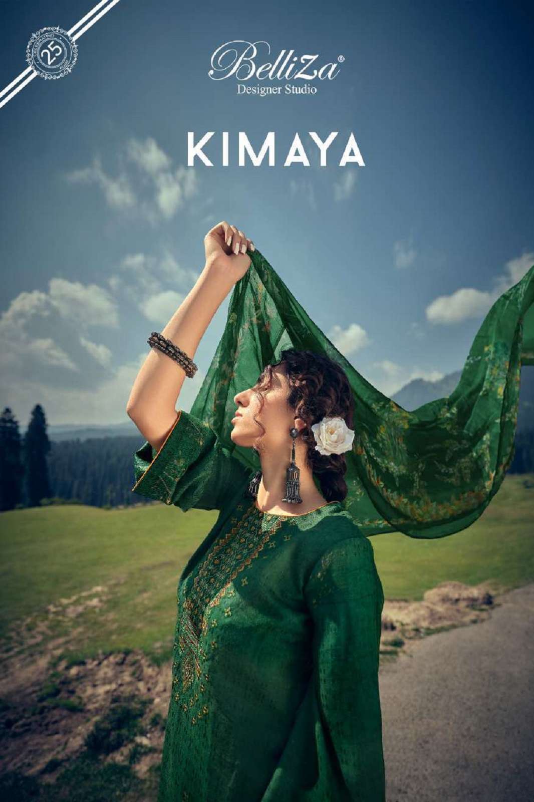 BELLIZA DESIGNER KIMAYA DIGITAL WOOLLEN SUITS