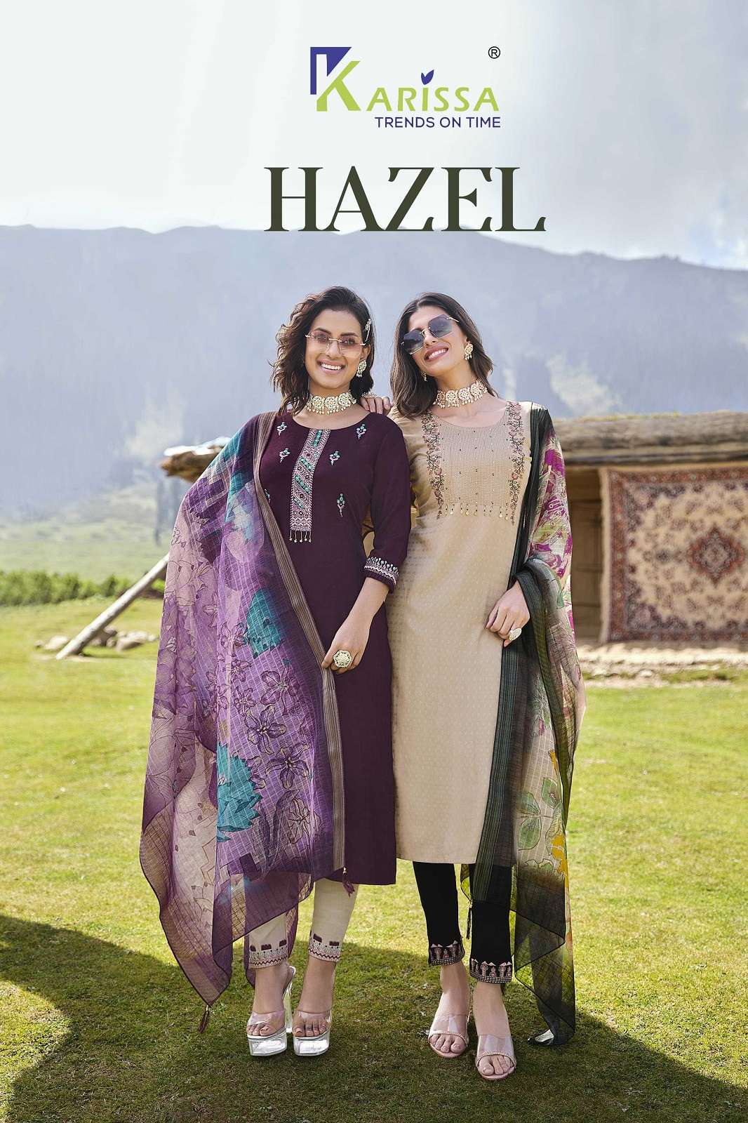 KARISSA HAZEL FANCY VISCOSE READY TO WEAR KURTIES