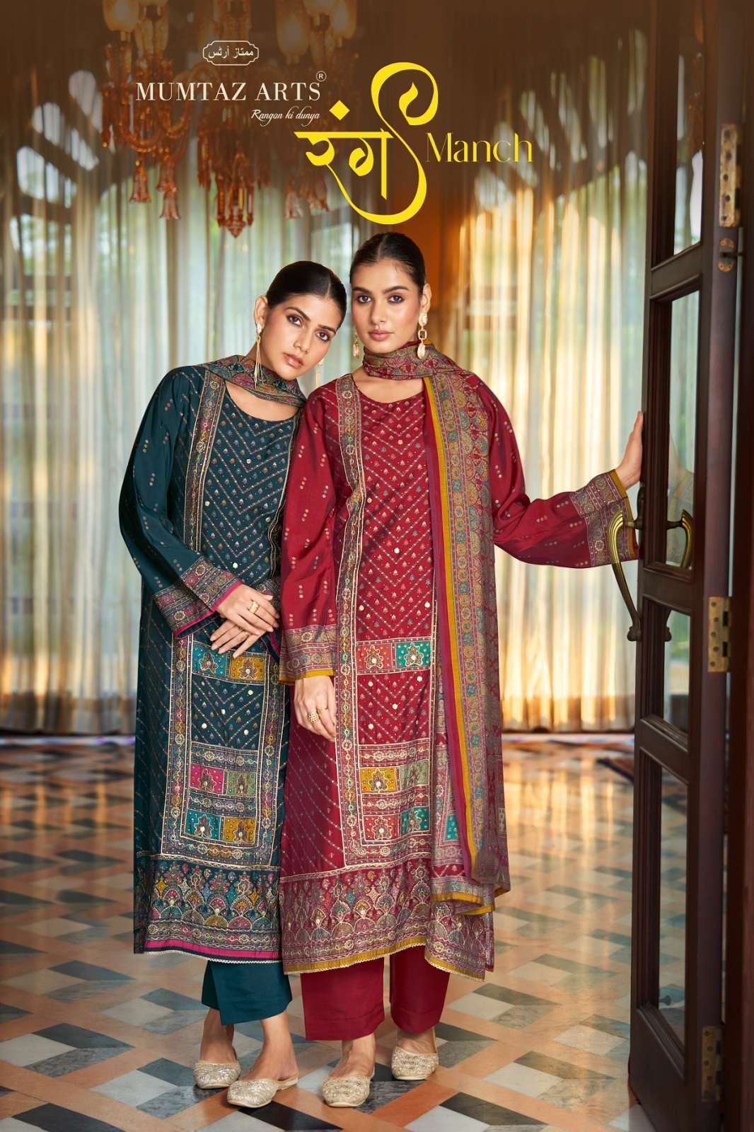 MUMTAZ ARTS NAYAAB RANG MUNCH DIGITALLY PRINTED SUITS