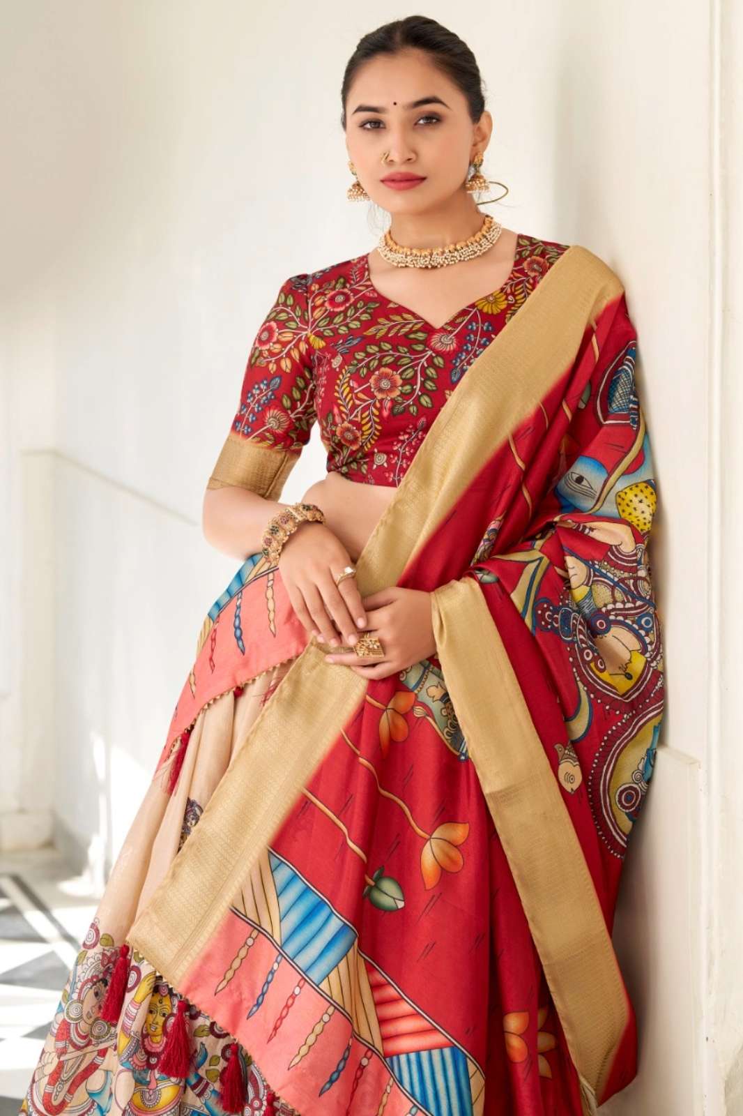 PAYAL CREATION MRUDULA 10542 Kalamkari Printed Lehenga Choli