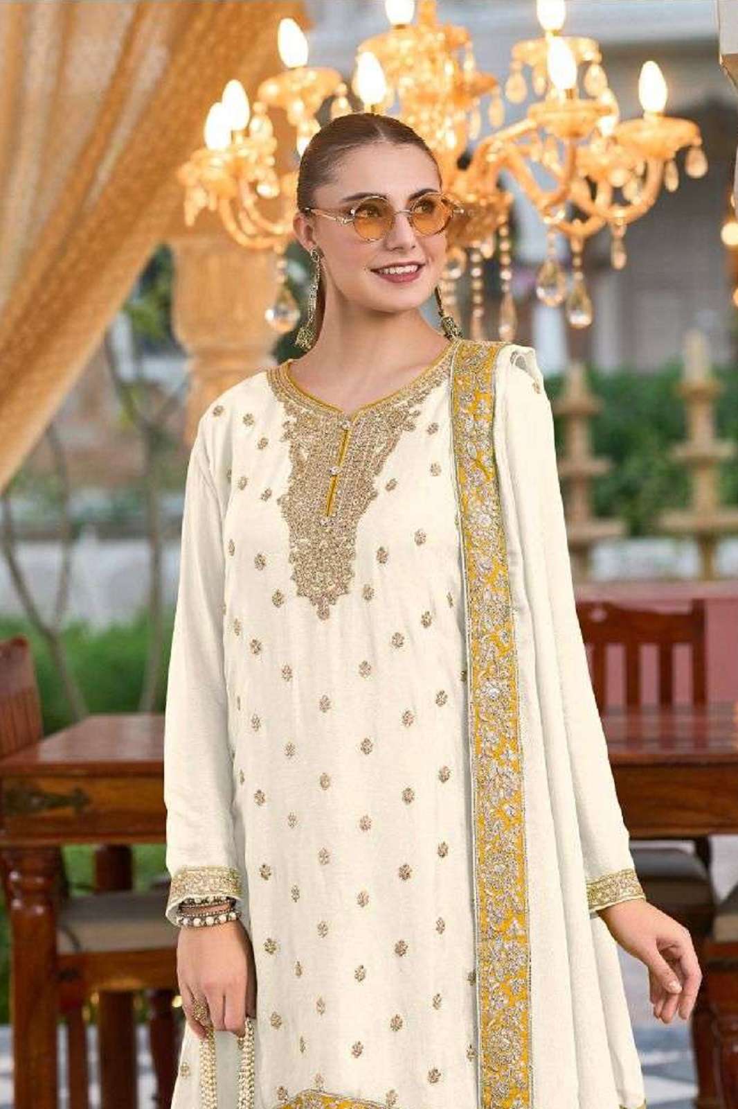 READYMADE SUITS BY SHREE FAB SR 1574 A TO D