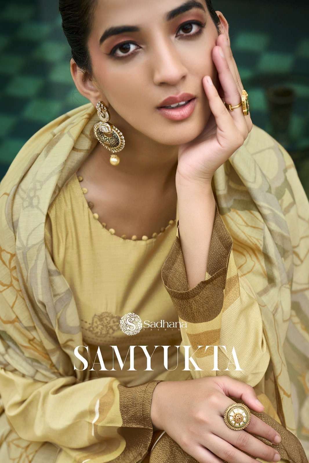 SADHANA FASHION SAMYUKTA MUSLINE SILK PRINTED SUITS