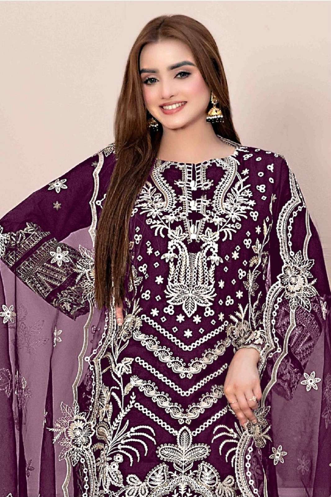 SAFA CREATION MAH E ROOH GEORGETTE PAKISTANI SUITS