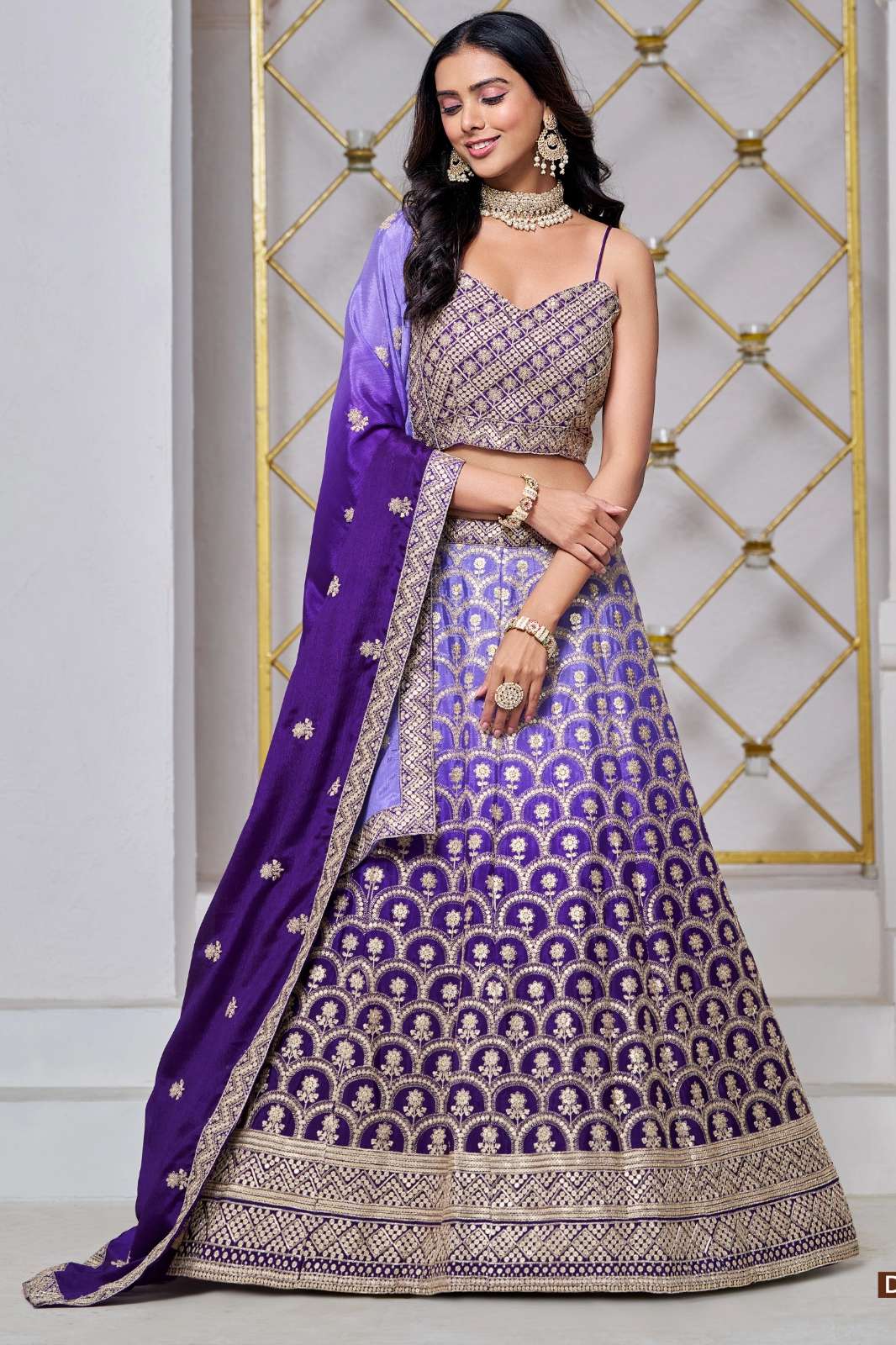 Shri Balaji Emporium MEHVISH VOL 05 9900 Wedding Wear Designer Chinon Lehenga Choli