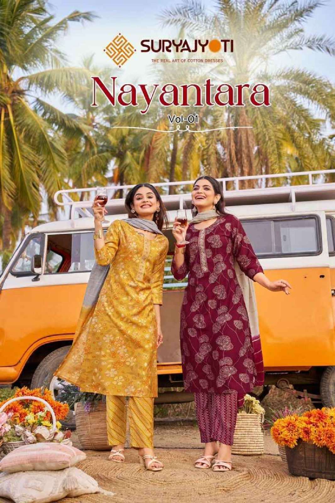 SURYAJYOTI NAYANTARA VOL 1 READYMADE PRINTED SUITS