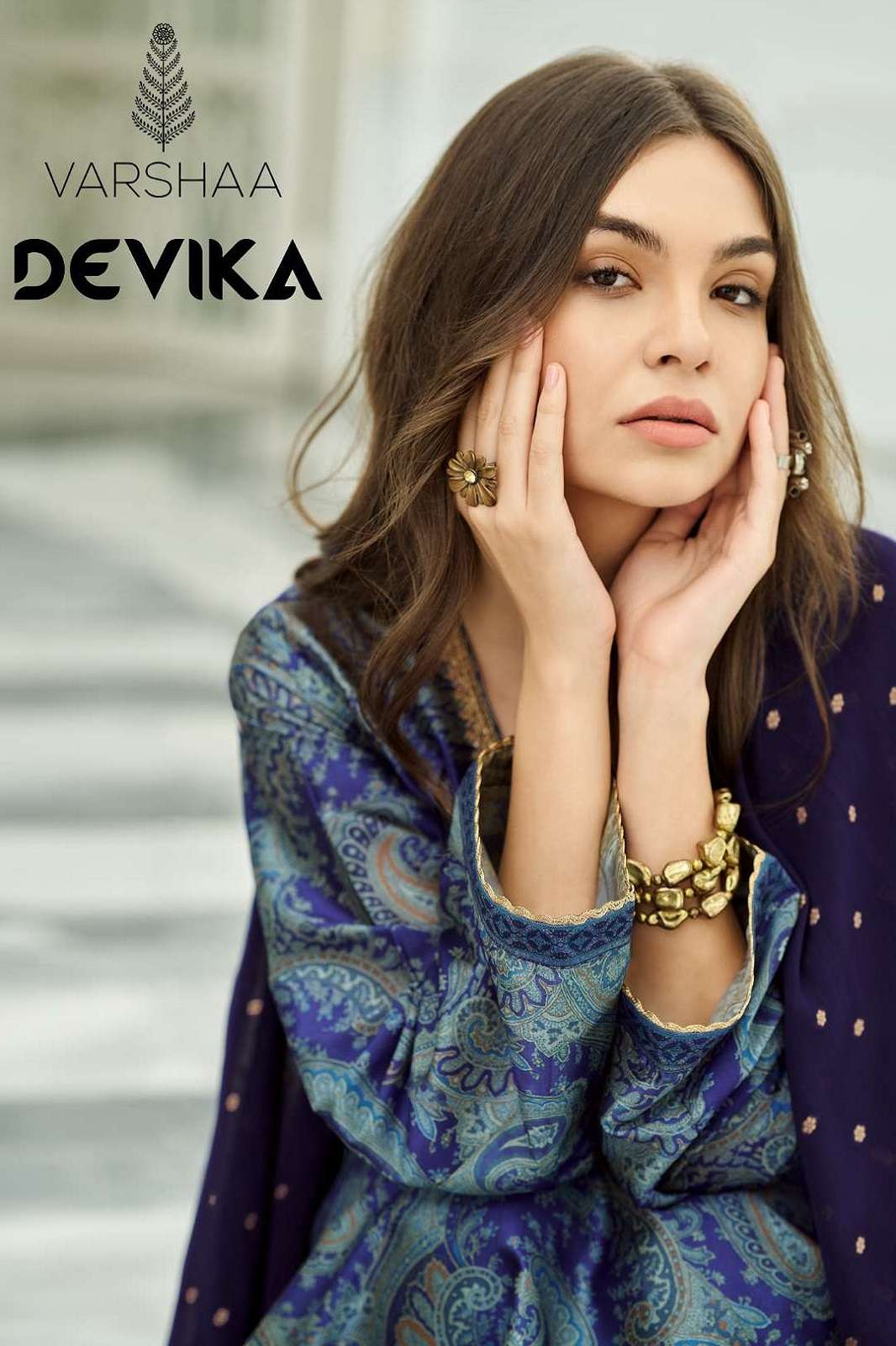 VARSHA FASHION DEVIKA SILK PRINTED SUITS