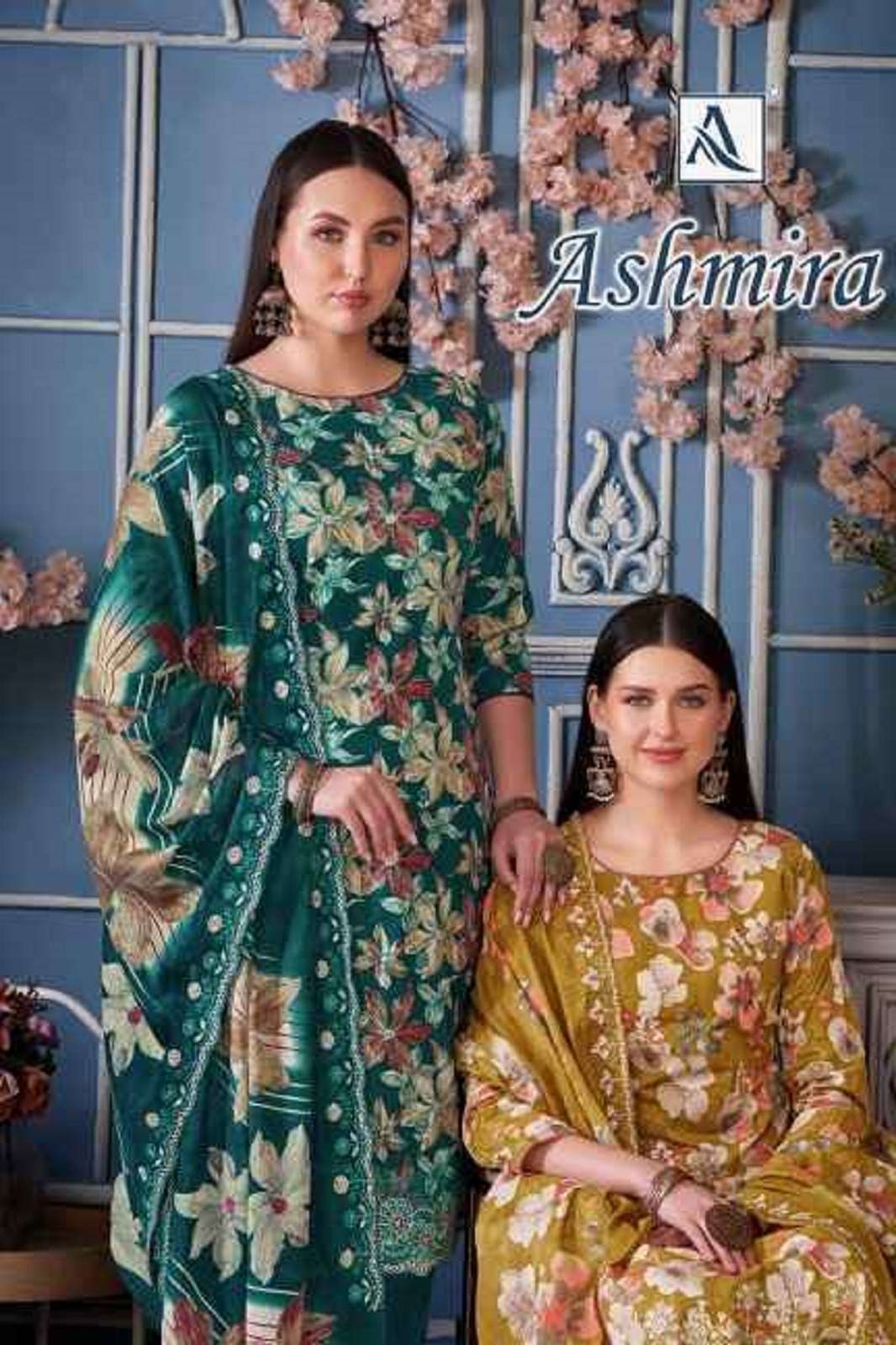 ALOK SUITS ASHMIRA CAMBRIC EMBROIDERED SUITS