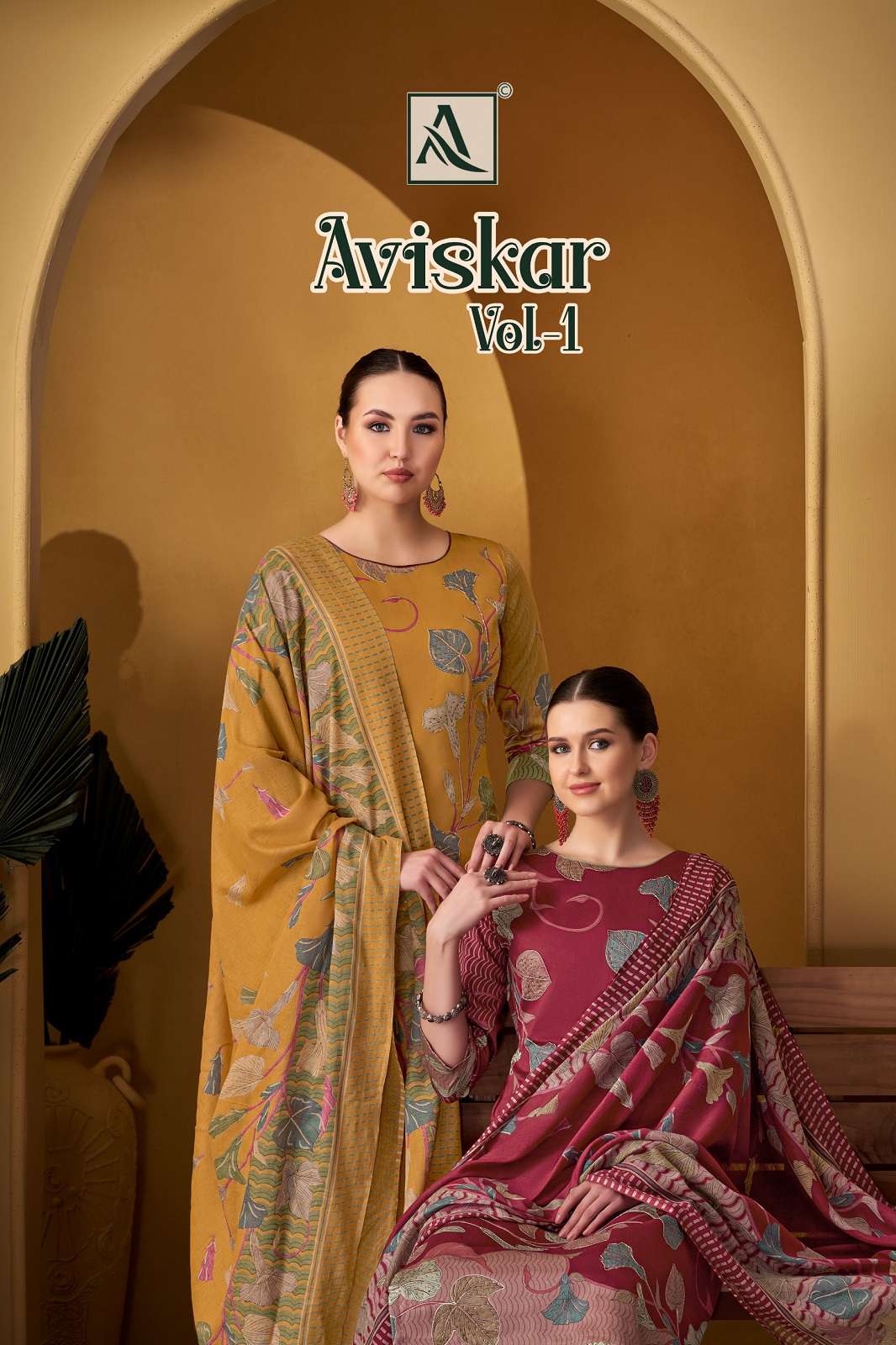 ALOK SUITS AVISKAR ZAM PRINT WITH HANDWORKED SUITS