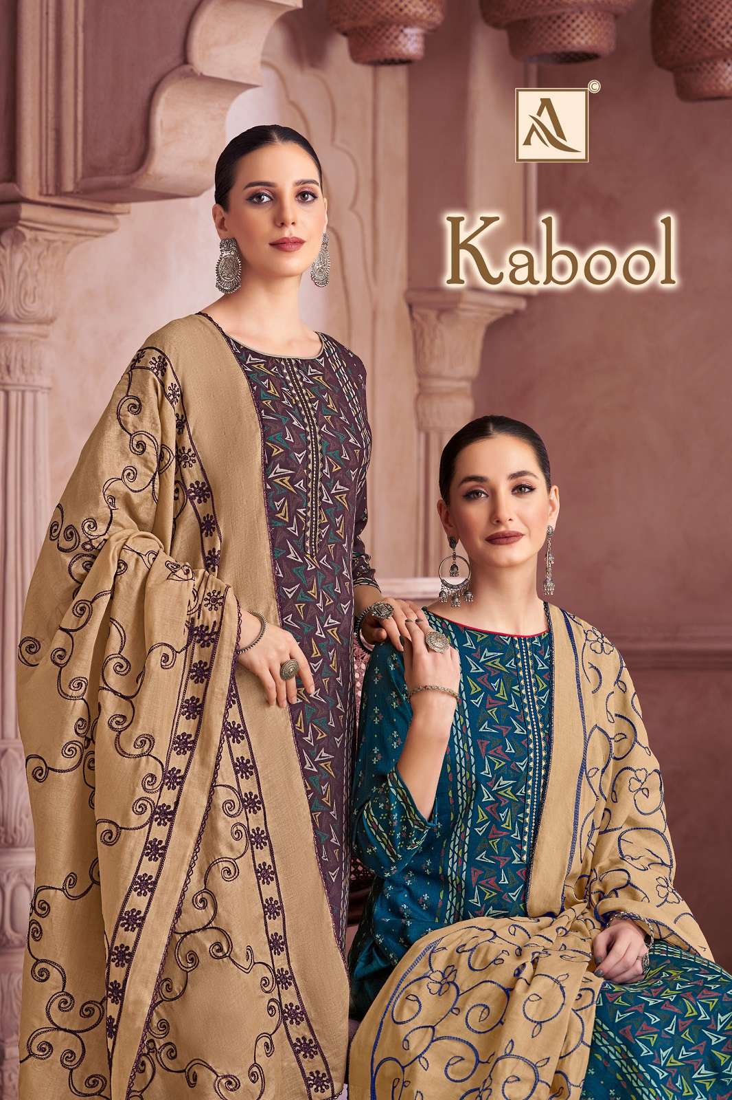 ALOK SUITS KABOOL VISCOSE PRINTED SUITS