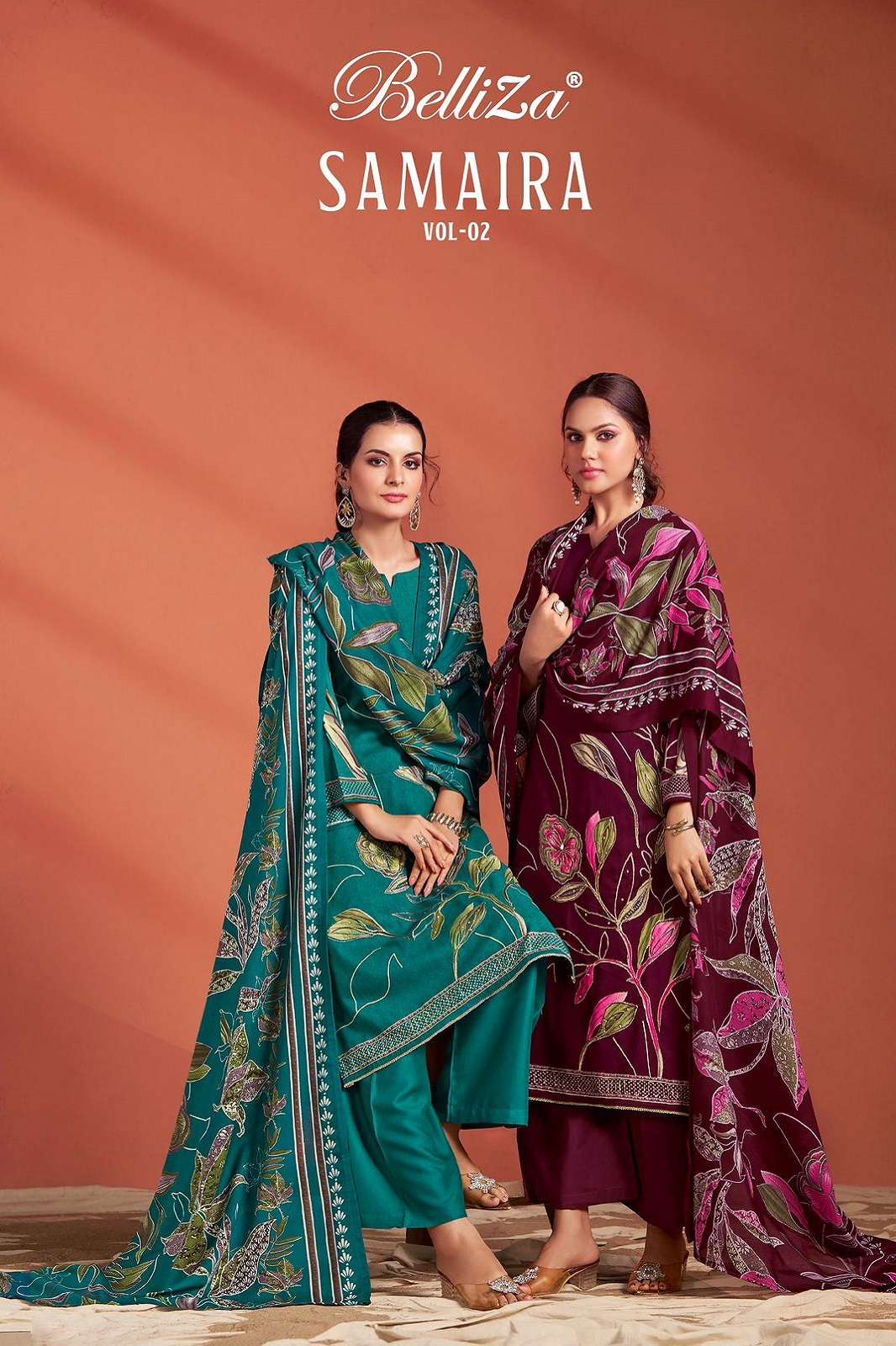 BELLIZA DESIGNER SAMAIRA VOL 2 VISCOSE RAYON SUITS