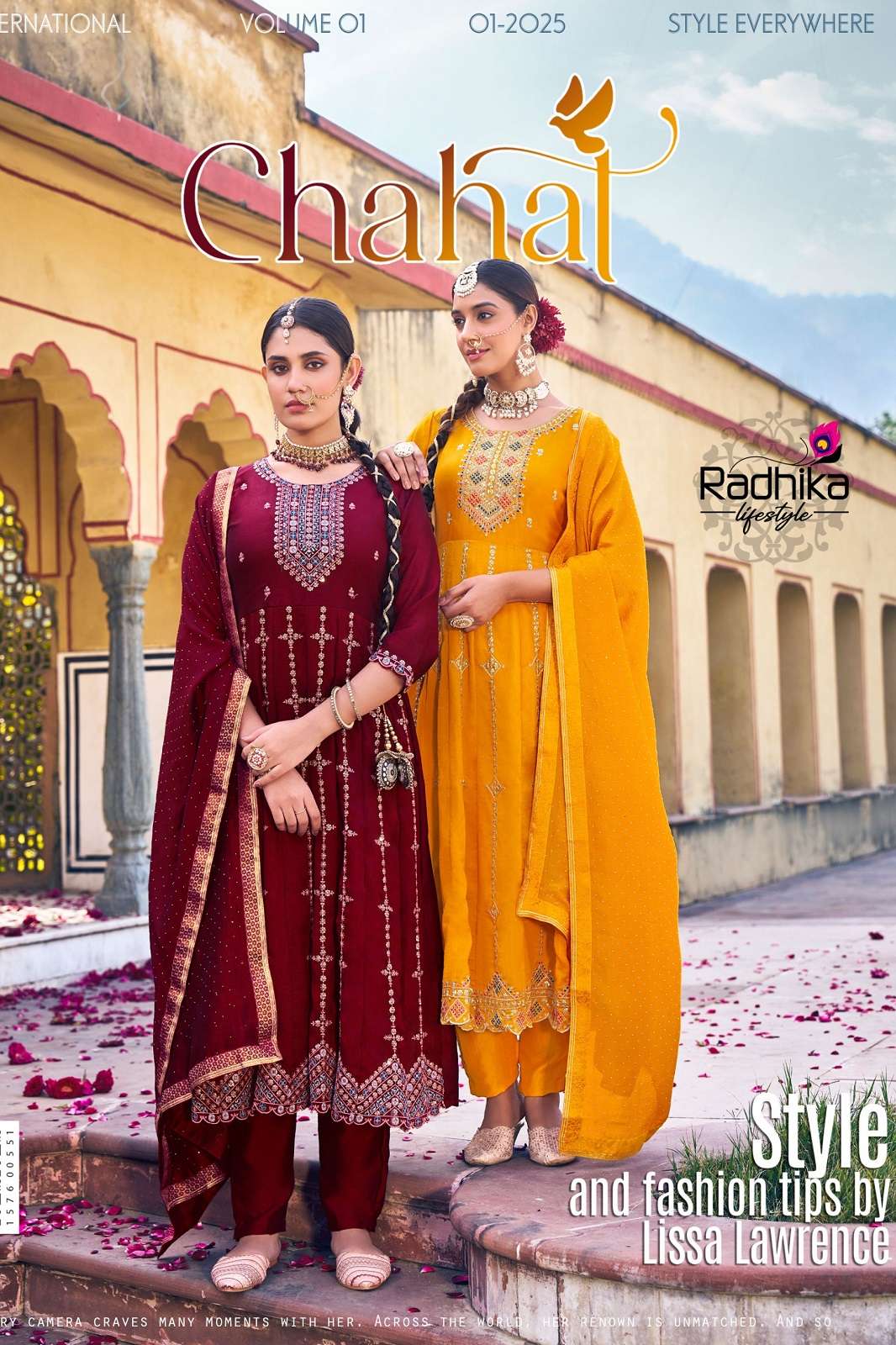 CHAHAT VOL 1 BY RADHIKA LIFESTYLE READY TO WEAR SILK KURTIES